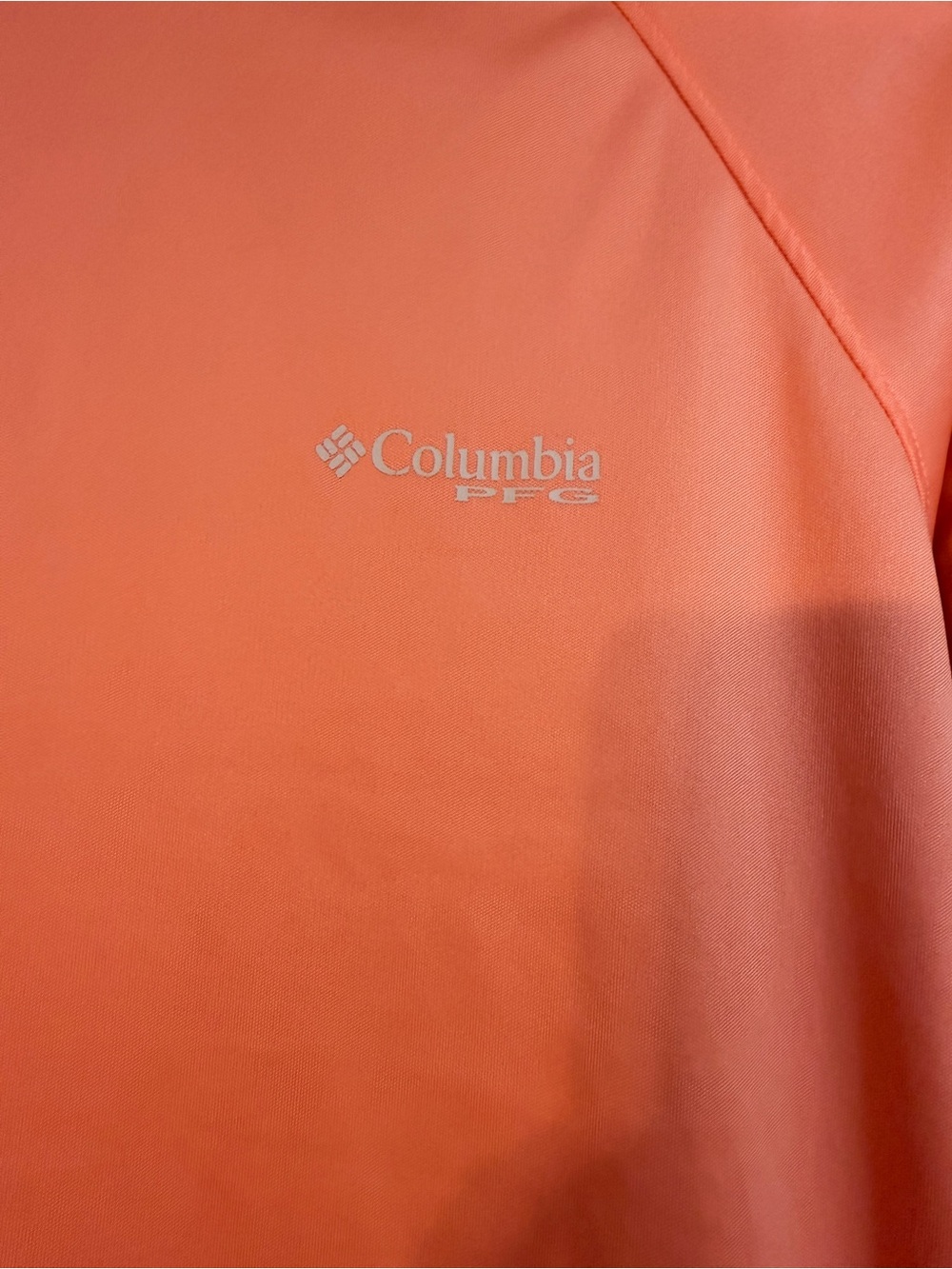 Columbia PFG Short-Sleeve Performance Polo - Coral Orange